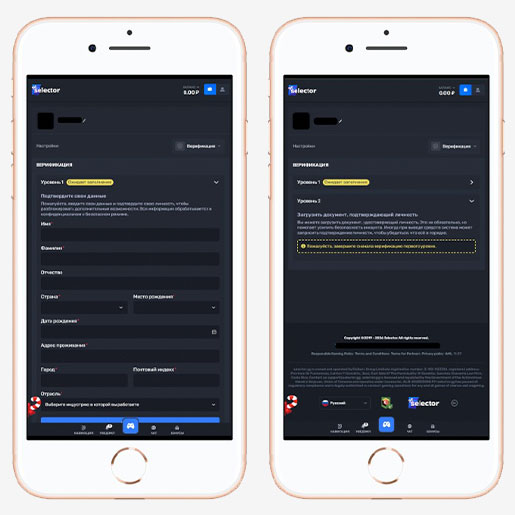 Подтверждение профиля